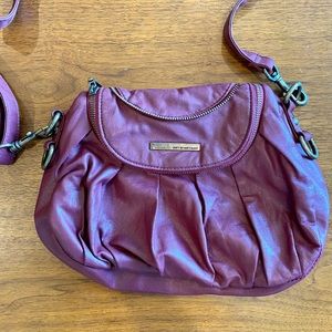 Matt & Nat maroon purse, cross body bag